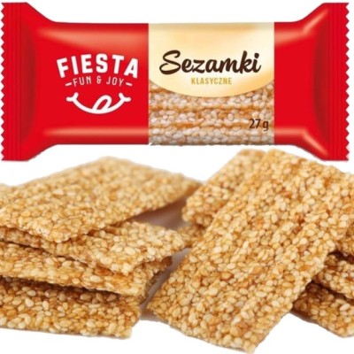 Fiesta SEZAMKI NATURALNE bez glutenu 27G