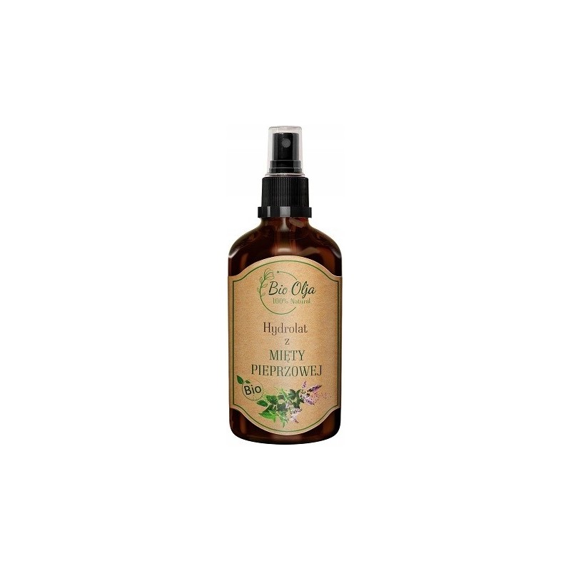 BioOlja BIO HYDROLAT Z MIĘTY PIEPRZOWEJ 100ml Oczyszcza