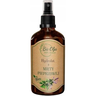 BioOlja BIO HYDROLAT Z MIĘTY PIEPRZOWEJ 100ml Oczyszcza