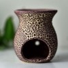KOMINEK CERAMICZNY do olejków i wosków W KROPKI