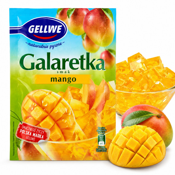 Gellwe GALARETKA smak MANGO 72g
