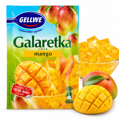 Gellwe GALARETKA smak MANGO 72g