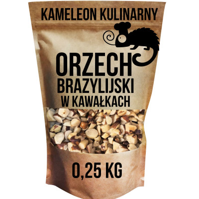 KAMELEON KULINARNY ORZECH BRAZYLIJSKI W KAWAŁKACH 250g
