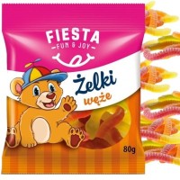 Fiesta ŻELKI WĘŻE ciekawa przekąska DLA DZIECI i dorosłych