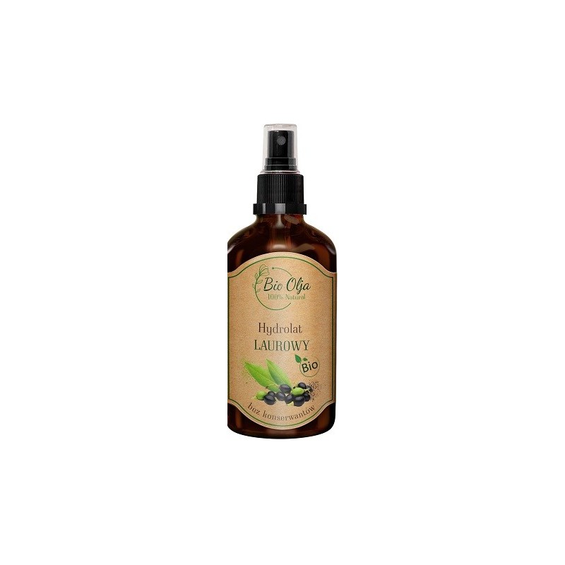BioOlja BIO HYDROLAT LAUROWY 100ml do ciała NAWILŻA