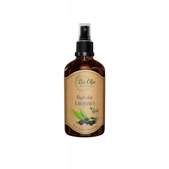 BioOlja BIO HYDROLAT LAUROWY 100ml do ciała NAWILŻA