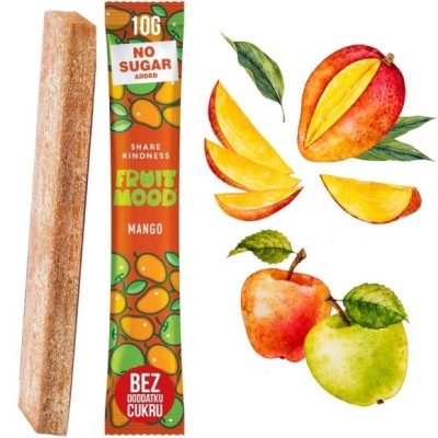 FRUIT MOOD baton batonik owocowy bez dodatku MANGO 10g