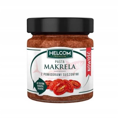 Helcom PASTA MAKRELA Z POMIDORAMI SUSZONYMI 180g 225ml do