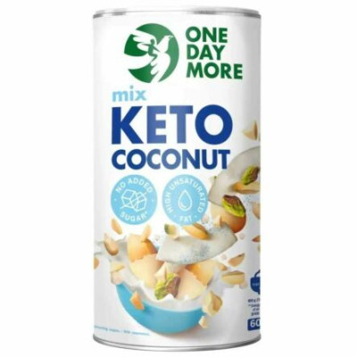 OneDayMore KETO mix COCONUT musli mieszanka KOKOS 600g