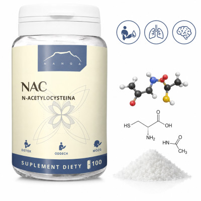 Nanga NAC 180mg 100 kapsułek