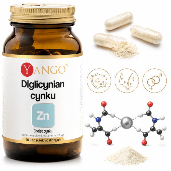 Yango DIGLICYNIAN CYNKU 90 kapsułek
