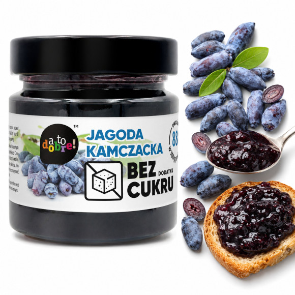 A to Dobre Jagoda kamczacka! - dżem 100% owoców bez dodatku cukru 195g