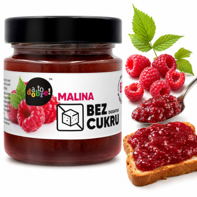 A to Dobre Malina! - dżem 100% owoców bez dodatku cukru 195g