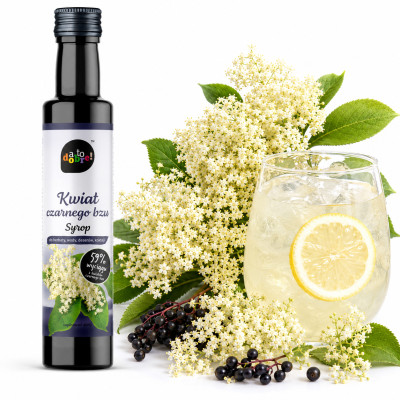 A to Dobre! SYROP Z KWIATÓW CZARNEGO BZU czarny bez 250ml