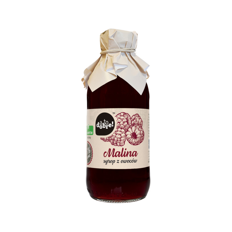 A to Dobre! Syrop 100% MALINA 330ml