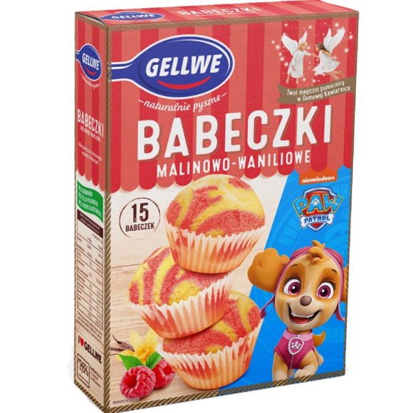 Gellwe BABECZKI MALINOWO-WANILIOWE PSI PATROL 238g