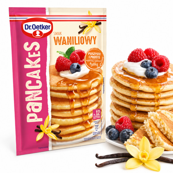 Dr.Oetker PANCAKES SMAK WANILIOWY MIESZANKA NA NALEŚNIKI 170g