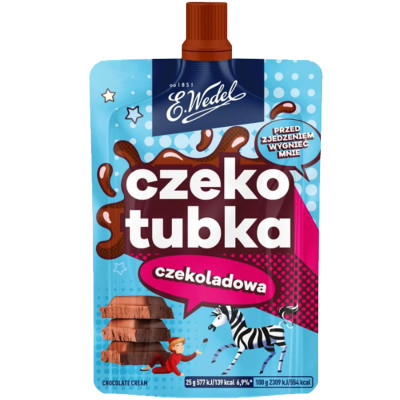 Wedel CZEKOTUBKA CZEKOLADOWA krem czekoladowy 50G