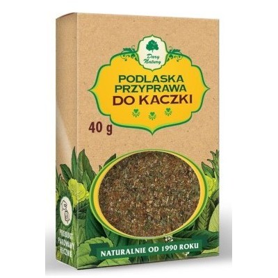 Dary Natury PODLASKA PRZYPRAWA DO KACZKI 40g Przyprawy Bez