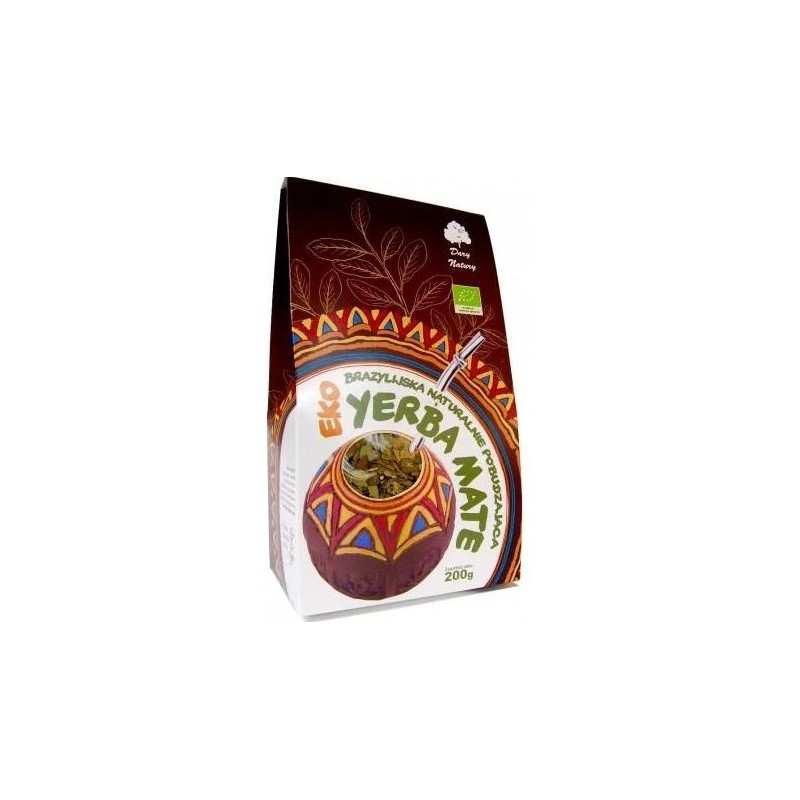 YERBA MATE brazylijska herbata eko POBUDZAJĄCA 200g 0,2KG