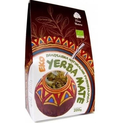 YERBA MATE brazylijska herbata eko POBUDZAJĄCA 200g 0,2KG