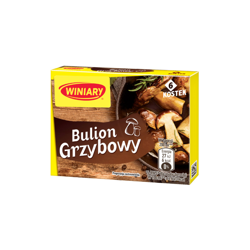 Winiary BULION Z GRZYBAMI LEŚNYMI 60G 6 KOSTEK