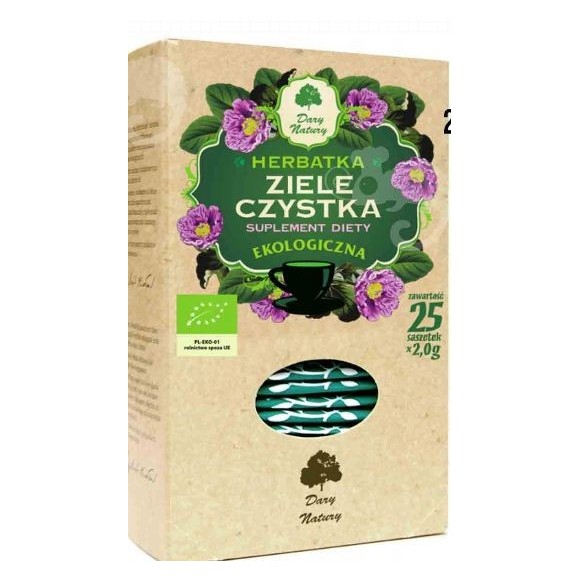 Dary Natury CZYSTEK ziele CZYSTKA RÓŻA SKALNA EKO 50g