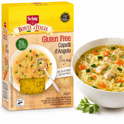Schar MAKARON CAPELLI D'ANGELO  BEZGLUTENOWY KRÓTKIE NITKI 250G