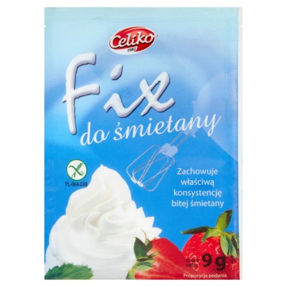 CELIKO FIX DO ŚMIETANY bez glutenu 9g