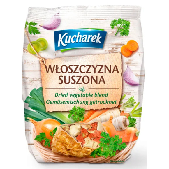 Kucharek WŁOSZCZYZNA SUSZONA tylko WYSELEKCJONOWANE WARZYWA 100G
