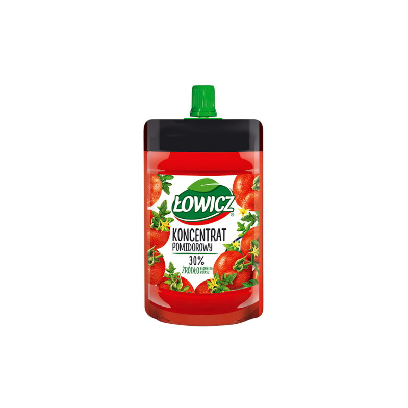 Łowicz KONCENTRAT POMIDOROWY 40G SASZETKA  KRÓTKA DATA