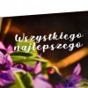 KARTKA OKOLICZNOŚCIOWA życzenia Wszystkiego najlepszego +koperta EKO FIOŁKI KARTKA OKOLICZNOŚCIOWA życzenia Wszystkiego najlepszego +koperta EKO FIOŁKI