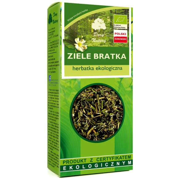 Dary Natury BRATEK ZIELE eko fiołek trójbarwny 50g