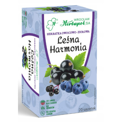 Herbapol LEŚNA HARMONIA herbata owocowo ziołowa 20szt x 3g