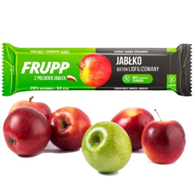 CELIKO FRUPP BATON bez cukru bez glutenu JABŁKO 10g 22%