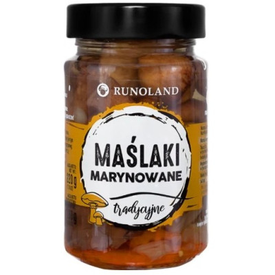 Runoland MAŚLAKI MARYNOWANE grzyby tradycyjne 220G