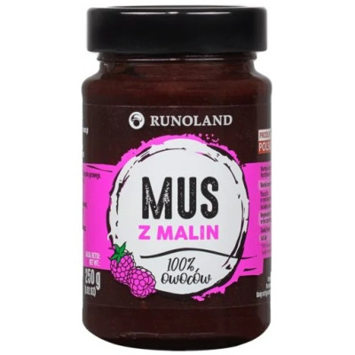 Runoland MUS z MALIN 100% owoców 250G