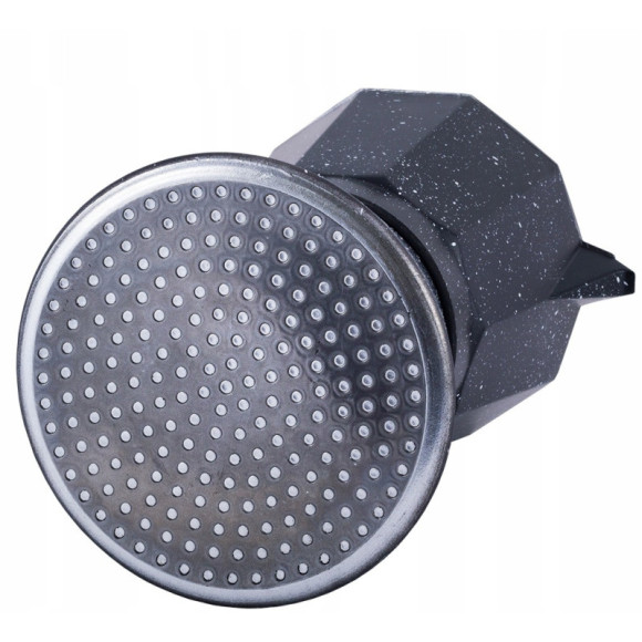 KAWIARKA EKSPRES DO KAWY KAFETERKA NA 12 KAW FILIŻANEK 600ml KAMILLE CZARNA