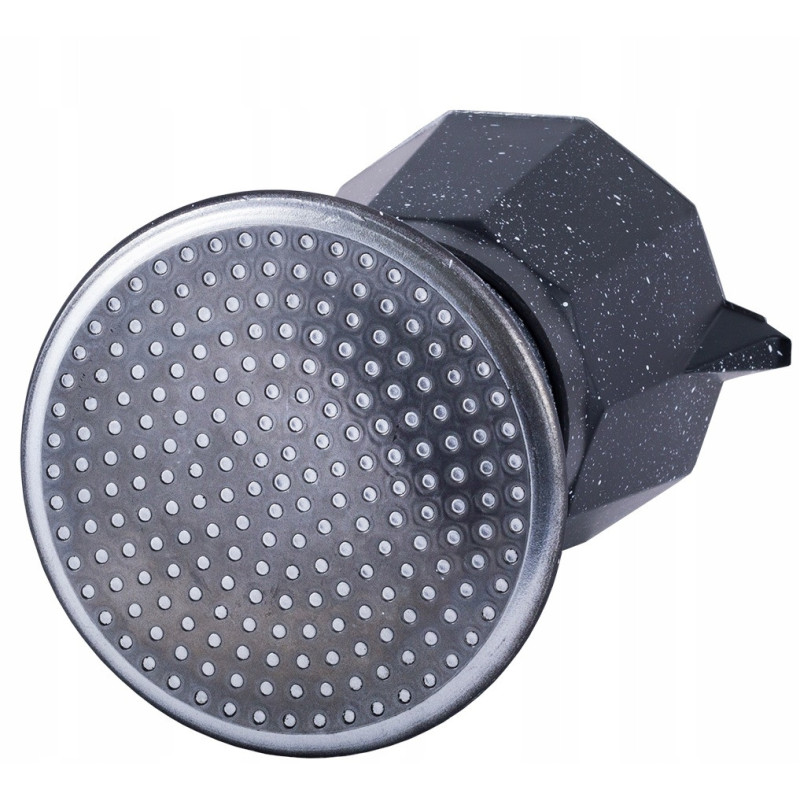 KAWIARKA EKSPRES DO KAWY KAFETERKA NA 12 KAW FILIŻANEK 600ml KAMILLE CZARNA