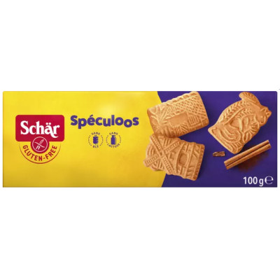 Schar CIASTKA CYNAMONOWE BEZGLUTNENOWE SPECULOOS korzenne hebratniki 100G