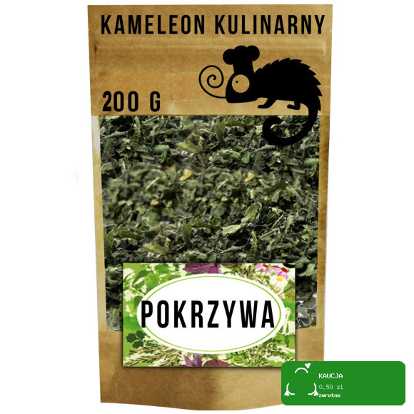 KAMELEON KULINARNY POKRZYWA liść ziele suszone 200g