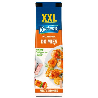 Kucharek PRZYPRAWA do MIĘS XXL bez glutaminanu barwników aromatów 80g