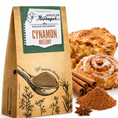 Herbapol Wrocław CYNAMON MIELONY 40g