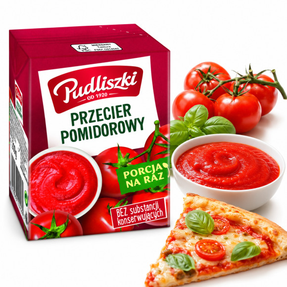 Pudliszki PRZECIER POMIDOROWY kartonik 210g