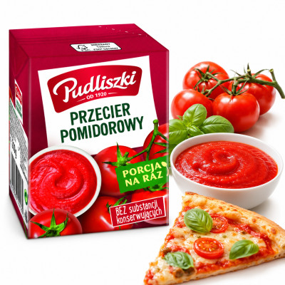 Pudliszki PRZECIER POMIDOROWY kartonik 210g