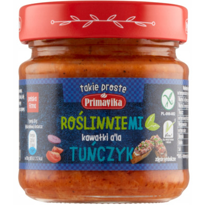 Primavika ROŚLINNE KAWAŁKI A'LA TUŃCZYK 160G