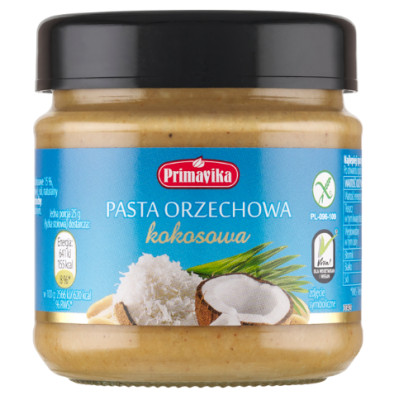 Primavika PASTA ORZECHOWA KOKOSOWA 190G