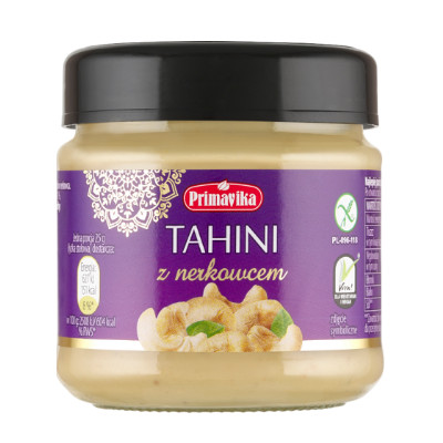 Primavika TAHINI Z NERKOWCEM pasta sezamowa 185G