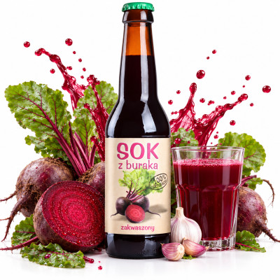 Eko-Natura SOK z BURAKA ZAKWASZANY CHLEBEM 330ml
