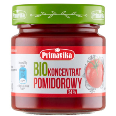 Primavika KONCENTRAT POMIDOROWY 185g BIO